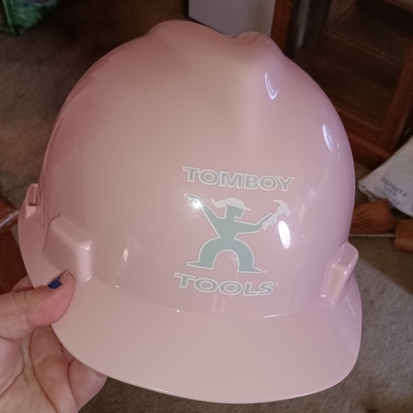 🆕Tomboy Tools Pink Womens Hardhat - MSA - Picture 4 of 4